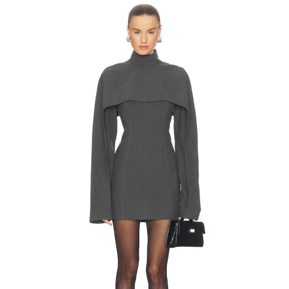 REVOLVE NOEME MINI DRESS IN GRAY BY CAMILA COELHO SIZE M Pre owned